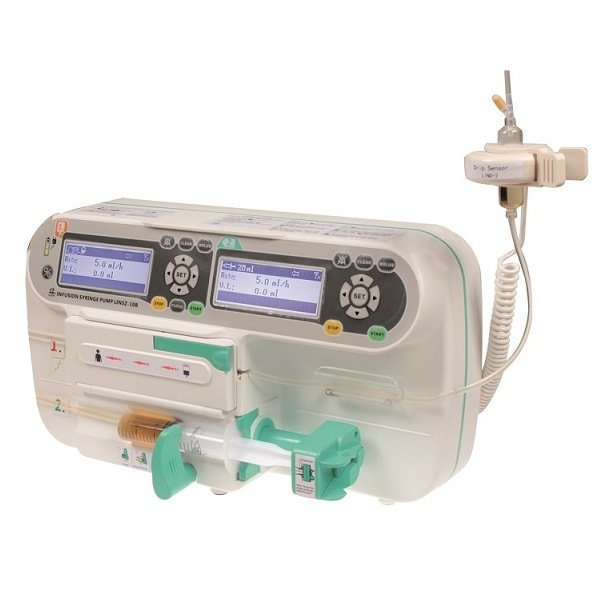 Pompe d'injection électrique automatique médicale de pompe d'infusion de seringue avec le meilleur prix