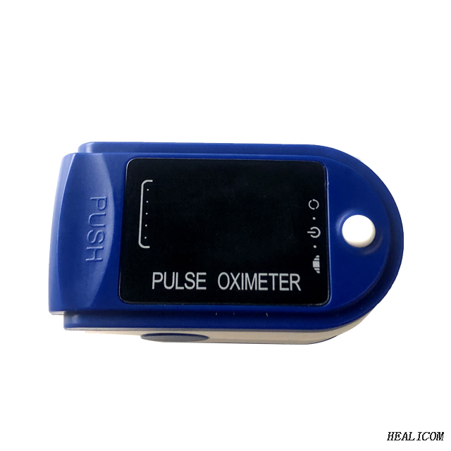Oxymètre de pouls du bout des doigts d'affichage OLED d'équipement médical portatif d'analyse de sang de bonne qualité