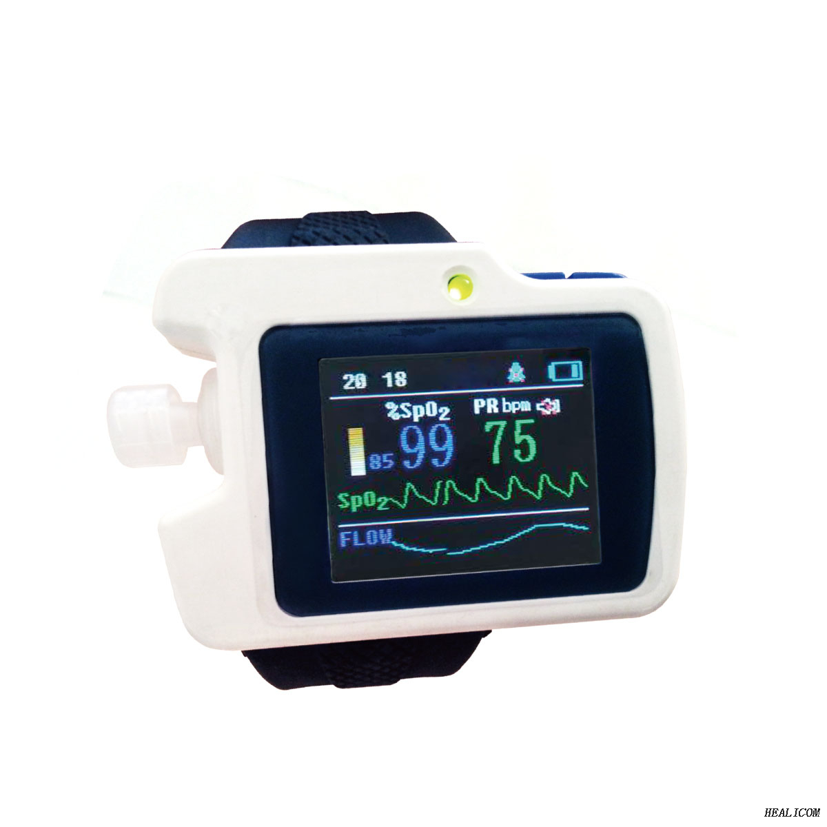 Moniteur patient RS01 MPOC, compteur d'écran d'apnée du sommeil, détecteur de sommeil respiratoire avec logiciel PC